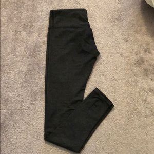 Lululemon, gray, full length leggings, size 6